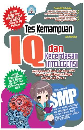 Cover Buku Tes Kemampuan IQ dan Kecerdasan Intelegensi SMP