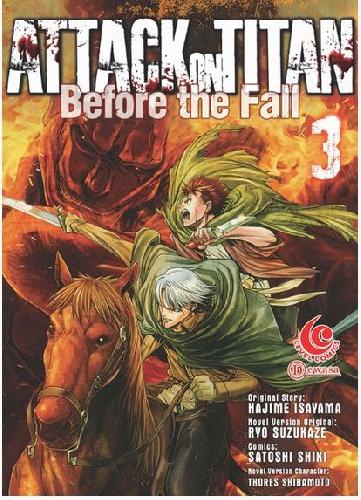 Cover Buku LC: Attack On Titan Before The Fall 03
