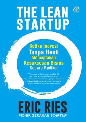 Cover Buku The Lean Startup