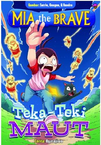 Cover Buku Komik Mia The Brave: Teka-Teki Maut