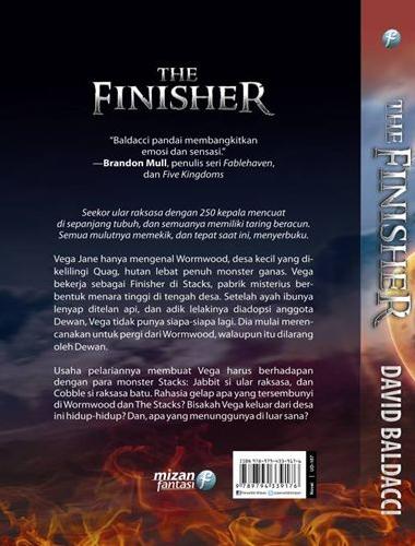 Cover Belakang Buku The Finisher