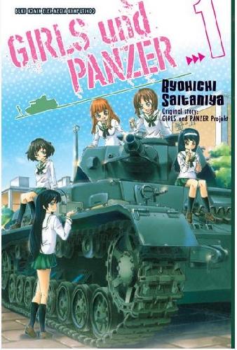 Cover Buku Girls and Panzer 01