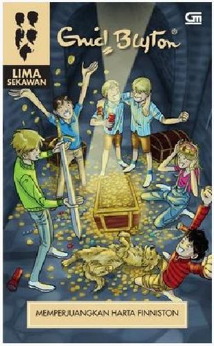 Cover Buku Lima Sekawan: Memperjuangkan Harta Finniston (Cetak Ulang)