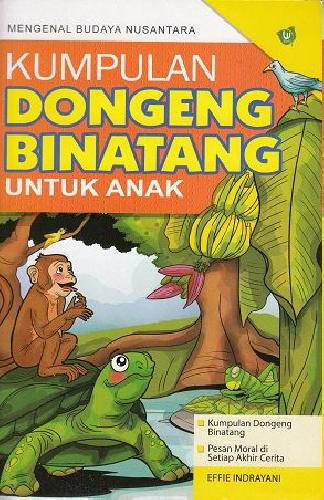Cover Buku Kumpulan Dongen Binatang Untuk Anak