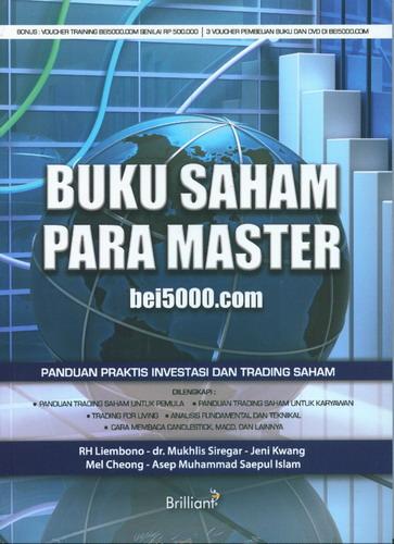 Cover Buku Buku Saham Para Master (Panduan Praktis Investasi dan Trading Saham)