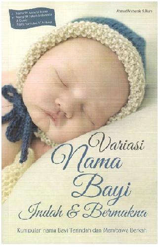 Cover Buku Variasi Nama Bayi Indah dan Bermakna