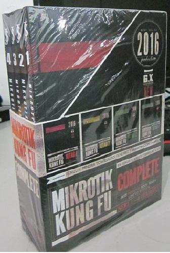 Cover Buku Boxset Mikrotik Kung Fu Complete 2016