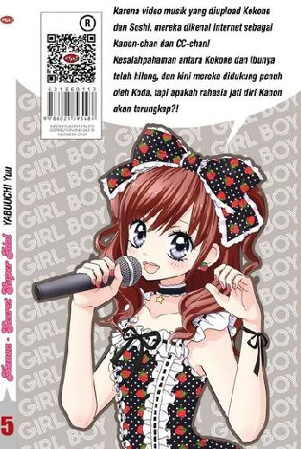Cover Belakang Buku Kanon Secret Super Idol 05