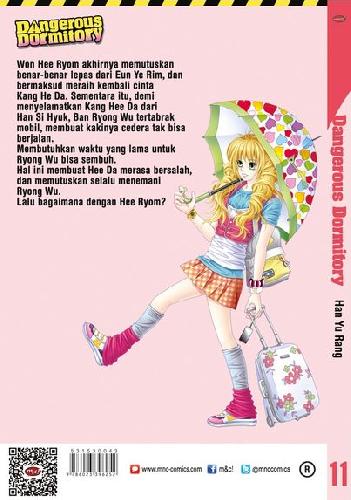 Cover Belakang Buku Dangerous Dormitory 11
