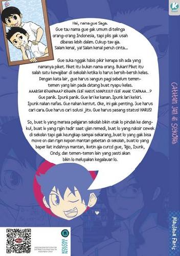 Cover Belakang Buku CATATAN JAIL DI SEKOLAH (Novel)