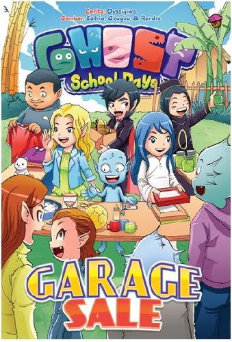Cover Buku Komik Ghost School Days: Garage Sale