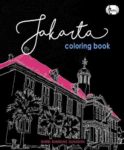 Cover Buku Jakarta Coloring Book