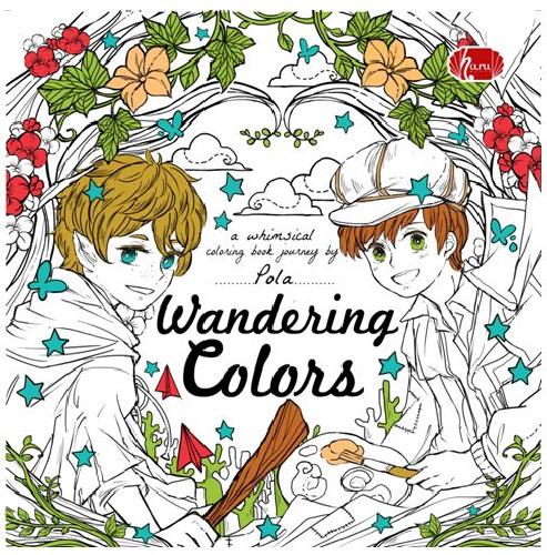 Cover Belakang Buku Wandering Colors