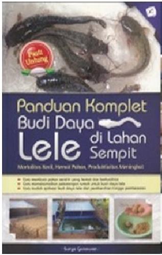 Cover Buku Panduan Komlet Budidaya Lele Di Lahan Sempit (Promo Best Book)
