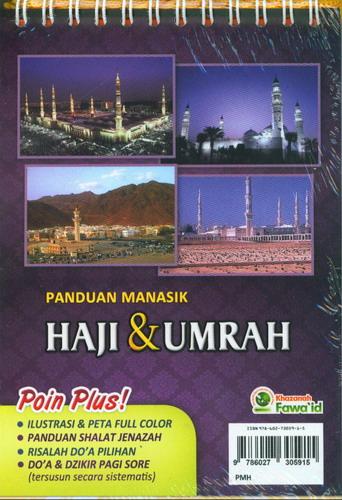 Cover Belakang Buku Panduan Manasik Haji dan Umrah Shahih. Praktis dan Lengkap