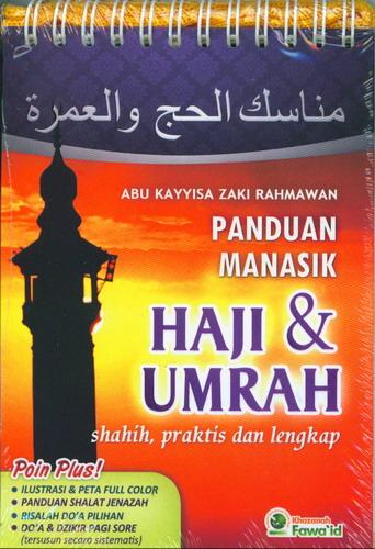 Cover Buku Panduan Manasik Haji dan Umrah Shahih. Praktis dan Lengkap