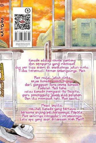 Cover Belakang Buku First Love Dandelion