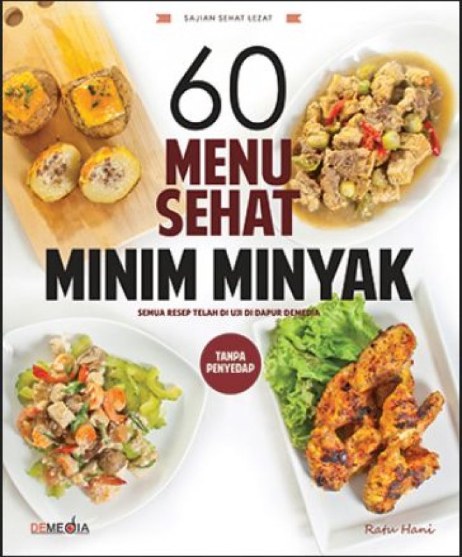 Cover Buku 60 Menu Sehat Minim Minyak