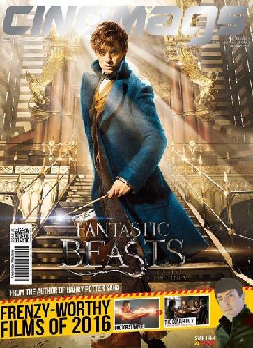 Cover Buku Majalah Cinemags Cover Fantastic Beast and Where to Find Them | Edisi 199 - Februari 2016