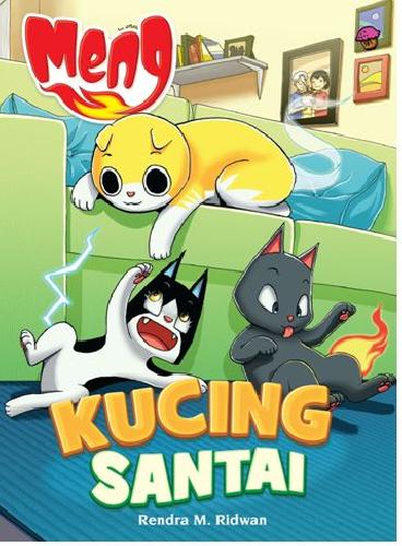 Cover Buku Komik Meng: Kucing Santai