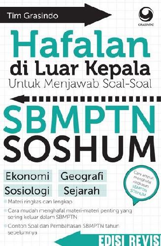 Cover Buku Hafalan Diluar Kepala untuk Menjawab Soal-soal SBMPTN SOSHUM (Edisi Revisi)