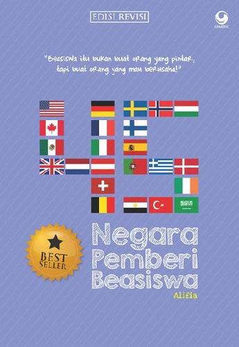 Cover Buku 45 Negara Pemberi Beasiswa (Edisi Revisi)