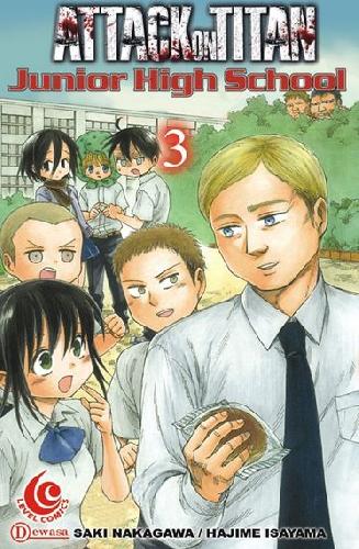 Cover Buku LC: Attack on Titan - Junior High School 3