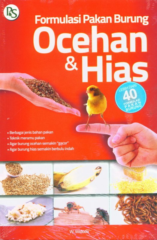 Cover Buku Formulasi Pakan Burung Ocehan dan Hias