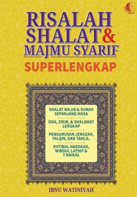 Cover Buku Risalah Shalat dan Majmu Syarir Superlengkap