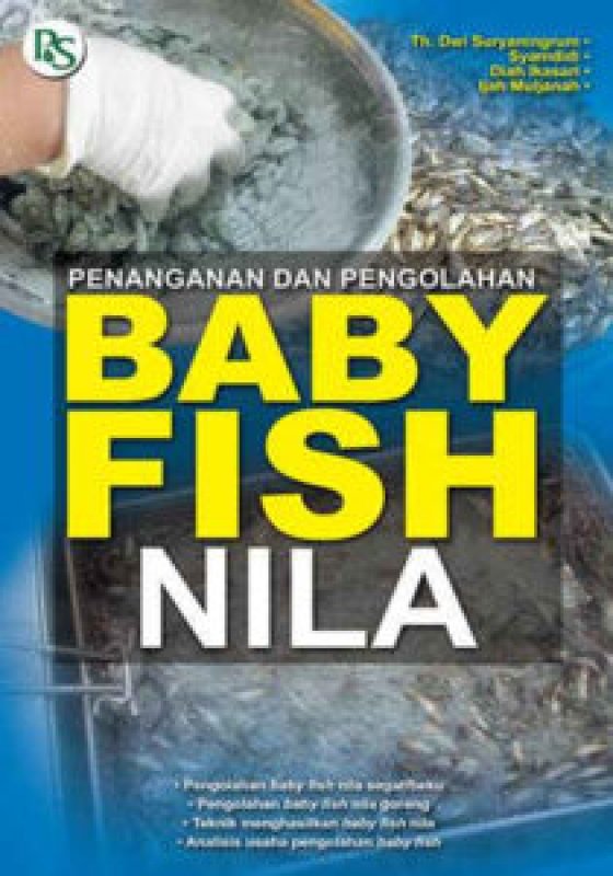 Cover Buku Penanganan dan Pengolahan Baby Fish Nila