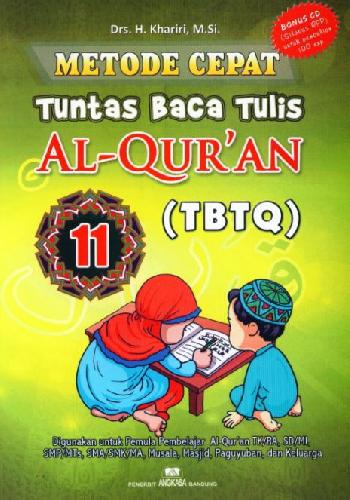 Cover Buku Metode Cepat Tuntas Baca Tulis Al-Quran (TBTQ) #11