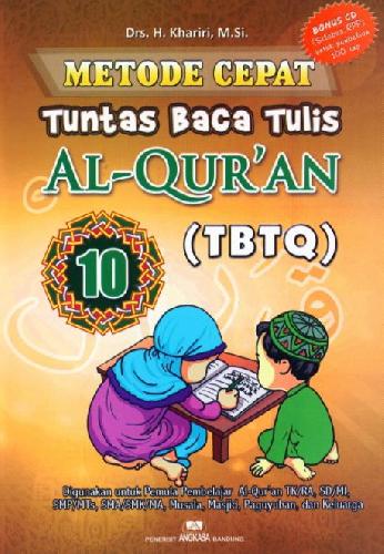 Cover Buku Metode Cepat Tuntas Baca Tulis Al-Quran (TBTQ) #10