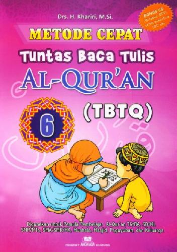 Cover Buku Metode Cepat Tuntas Baca Tulis Al-Quran (TBTQ) #6