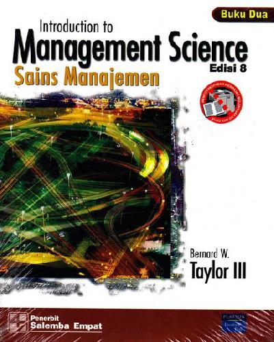 Cover Buku Sains Manajemen 2 (ed. 8) - Koran