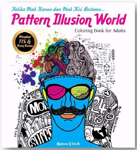 Cover Buku Pattern Illusion World- My Own World Series [Pre-Order]