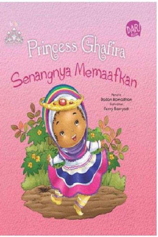 Cover Buku Princess Ghafira Senangnya Memaafkan (Boardbook) PO