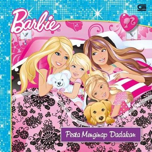 Cover Buku Barbie: Pesta Menginap Dadakan