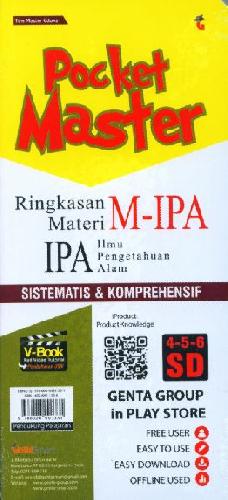 Cover Belakang Buku Pocket Master Ringkasan Materi M-IPA Matematika SD 4-5-6