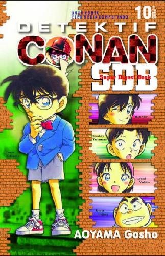 Cover Buku Detektif Conan Super Digest Book 10 Plus (Terbit Ulang)