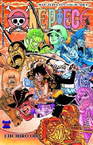 Cover Buku One Piece 76