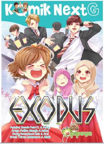 Cover Buku Komik Next G Exodus