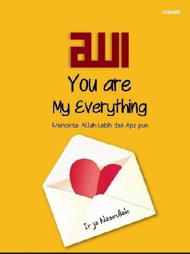 Cover Buku Allah You Are My Everything