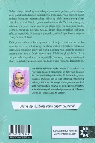 Cover Belakang Buku 60 Resep Antigalau : Imunisasi Hati dengan Al-Quran