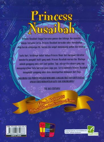 Cover Belakang Buku Princess Nusaibah