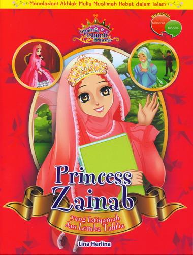 Cover Buku Princess Zainab yang Istiqamah dan Lomba Tahfiz