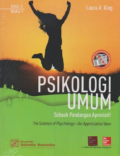 Cover Buku Psikologi Umum (Sebuah Pandangan Apresiatif) Edisi 3 Buku ke 1