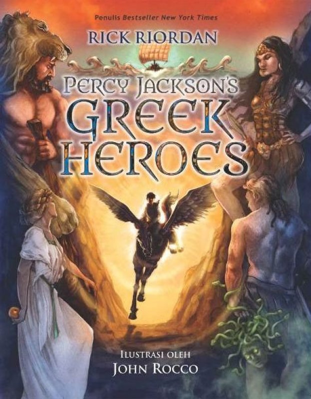 Cover Buku Percy Jacksons Greek Heroes