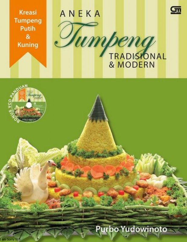 Cover Buku Aneka Tumpeng Tradisional & Modern + VCD