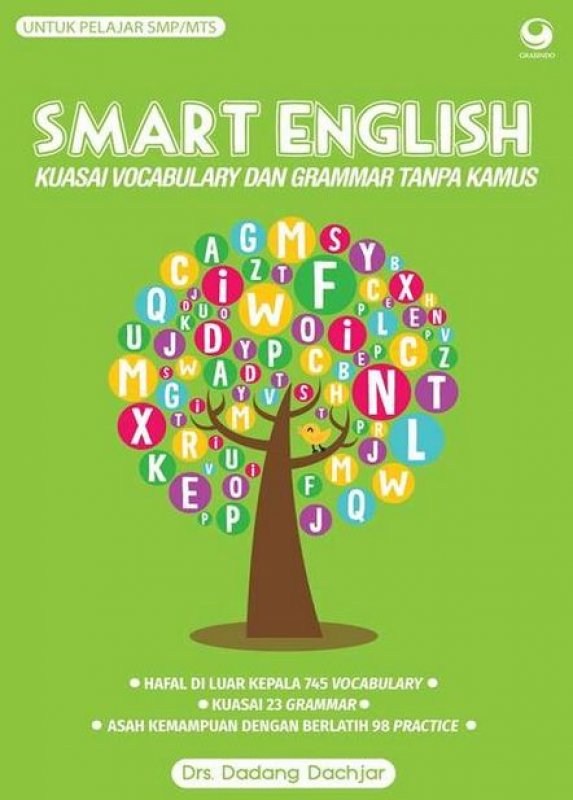 Cover Buku Smart English : Kuasai Vocabulary dan Grammar Tanpa Kamus