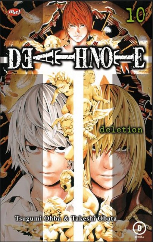 Cover Buku Death Note 10 (terbit ulang)